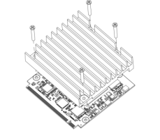 Q7M311 Heat Spreader